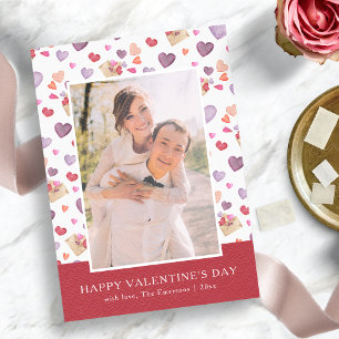Colorful Valentine's Day Holiday Card