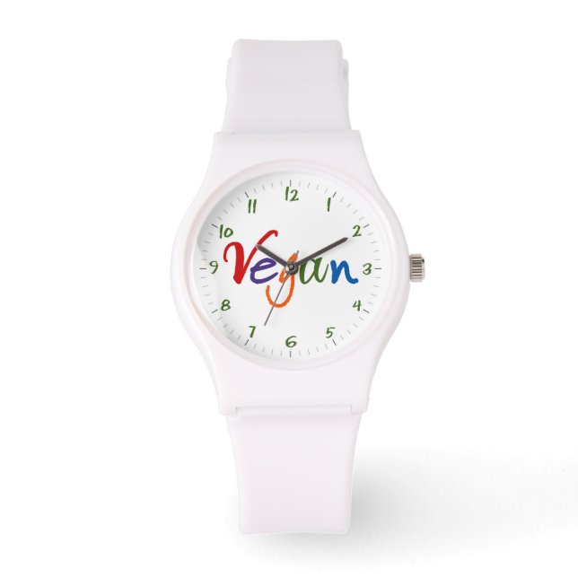 Colorful Vegan Watch (Front)
