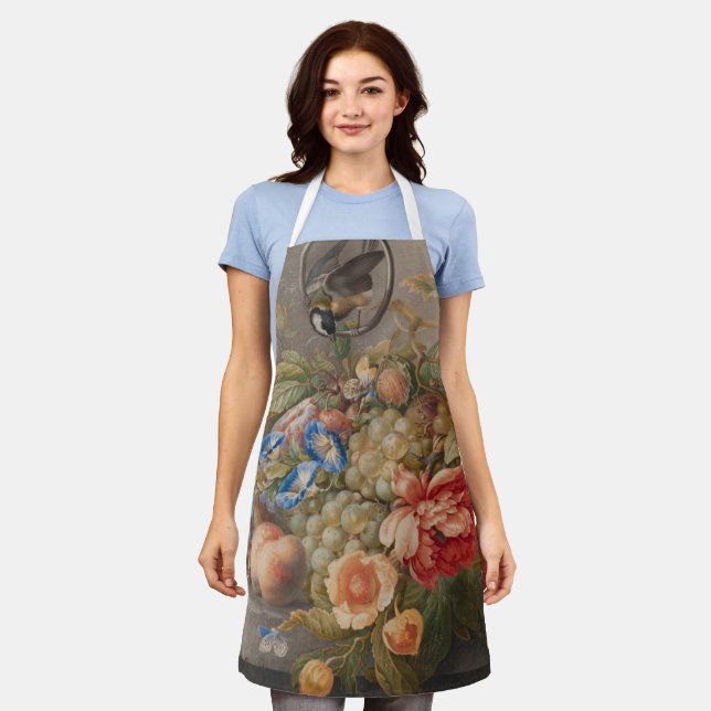 Colorful Vegetables Apron (Worn)