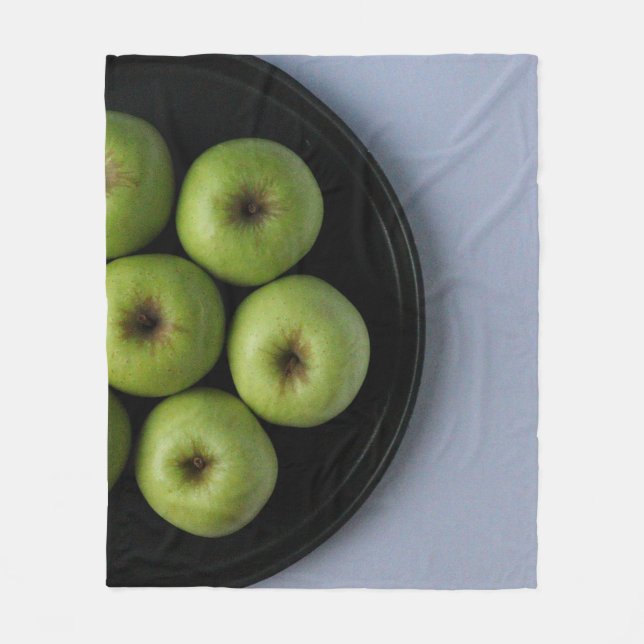Colorful Vegetables Fleece Blanket (Front)