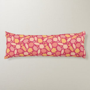 Colorful vegetables pattern body pillow