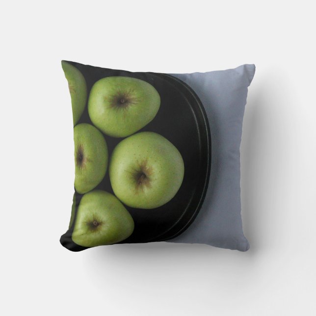 Colorful Vegetables Throw Pillow (Front)