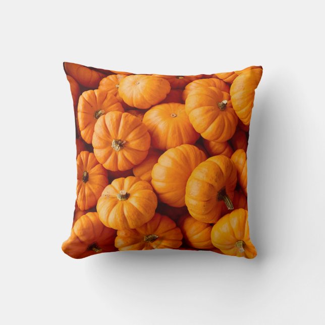 Colorful Vegetables Throw Pillow (Front)