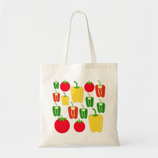Colorful Vegetables. Tote Bag (Front)