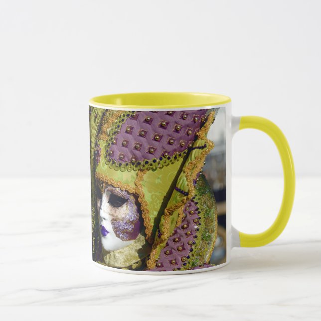 Colorful Venetian Couple Mug (Right)