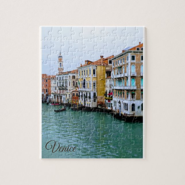 Colorful Venice, Italy puzzle (Vertical)