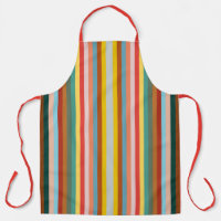 Colorful Vertical Retro Stripes
