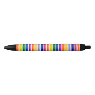 Colorful Vertical Stripes Design Pen