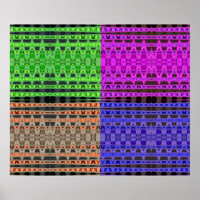 colorful vibes poster (Front)