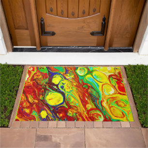 Colorful Vibrance Pattern Doormat