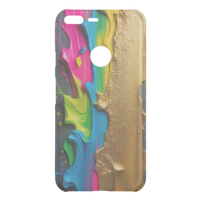 Colorful Vibrant Art Uncommon Google Pixel XL Case (Back)