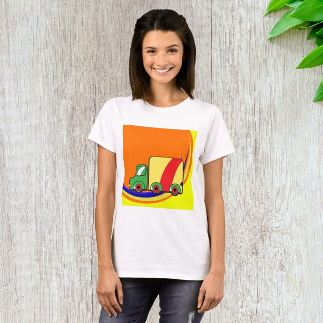 Colorful Vibrant Delivery Truck T-Shirt (Creator Uploaded)