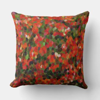 Colorful vibrant tiny red dots Abstract
