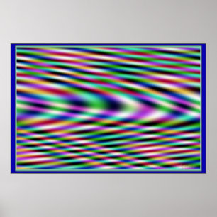 Colorful Vibrations Poster