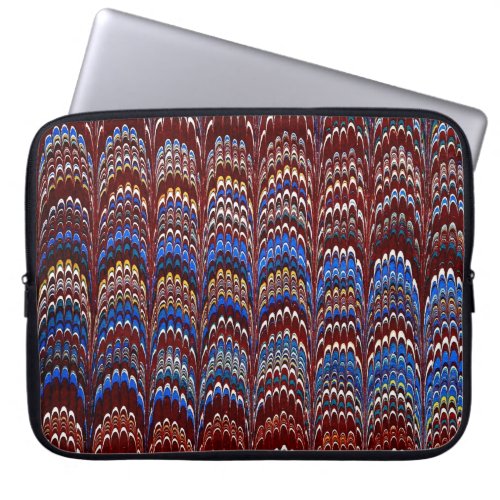 Colorful Victorian Marbled Paper Cover