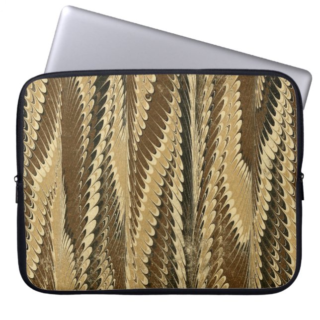 Colorful Victorian Marbled Paper Cover (Front)