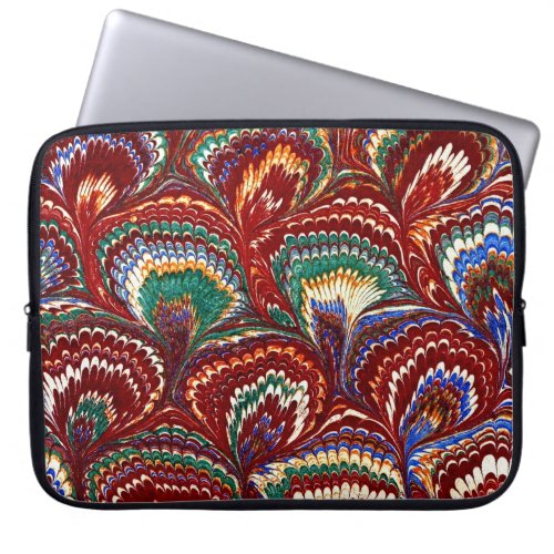 Colorful Victorian Marbled Paper Cover