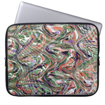 Colorful Victorian Marbled Paper Cover