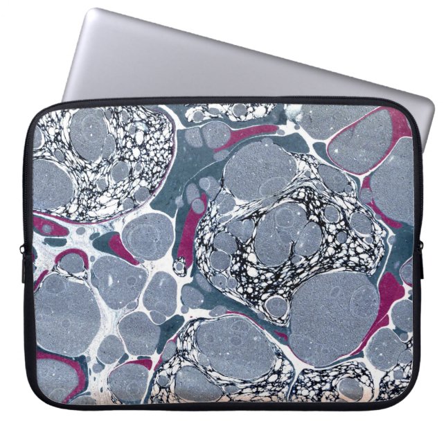 Colorful Victorian Marbled Paper Cover (Front)