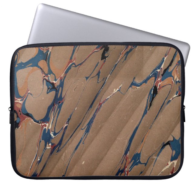 Colorful Victorian Marbled Paper Cover (Front)