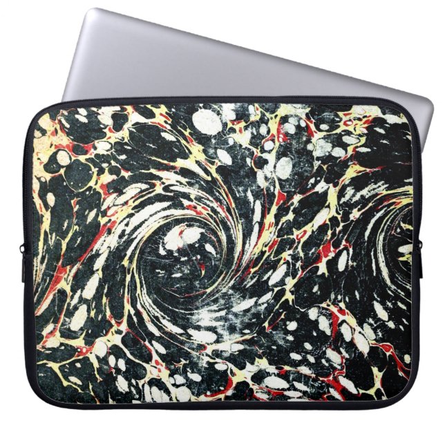 Colorful Victorian Marbled Paper Cover (Front)