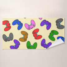 Colorful Video Game Controllers