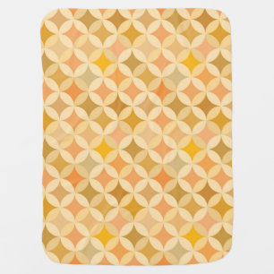 Colorful vintage: abstract pattern. baby blanket