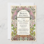 Colorful Vintage Bridal Shower Invitations at Zazzle