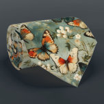 Colorful Vintage Butterflies and Flowers (5) Neck Tie<br><div class="desc">Elevate your attire with this vintage-inspired neck tie adorned with colorful butterflies and flowers. It's a statement piece that adds a touch of natural elegance to your ensemble. Order yours now!</div>