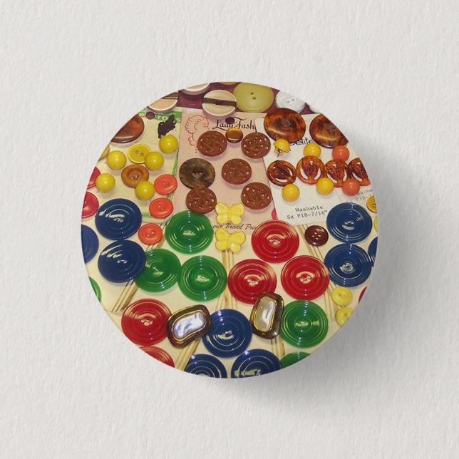 Colorful Vintage Buttons (Front)