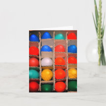 Colorful Vintage Christmas Light Bulbs in a Box