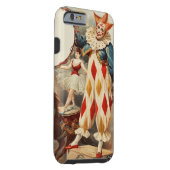 Colorful Vintage Circus Clown Case-Mate iPhone Case (Back/Right)