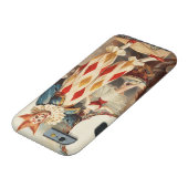 Colorful Vintage Circus Clown Case-Mate iPhone Case (Bottom)