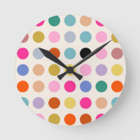 Colorful Vintage Geometric Dots