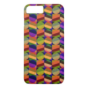Colorful Vintage Inspired Pattern iPhone 8 Plus/7 Plus Case