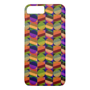 Colorful Vintage Inspired Pattern iPhone 8 Plus/7 Plus Case