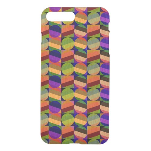Colorful Vintage Inspired Pattern iPhone 8 Plus7 Plus Case
