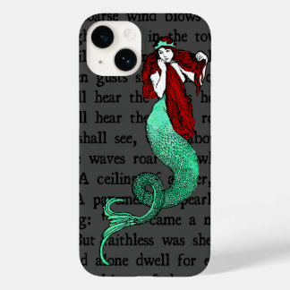 Colorful Vintage Mermaid Case-Mate iPhone 14 Case