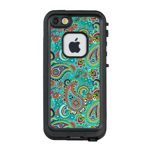 Colorful Vintage Paisley LifeProof FRĒ iPhone SE55s Case