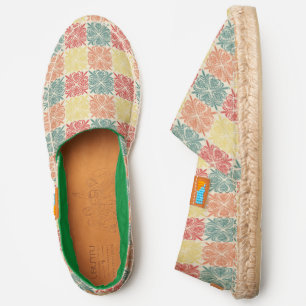 Colorful Vintage Pattern Espadrilles