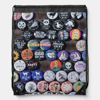 Colorful Vintage Retro Badge Collection