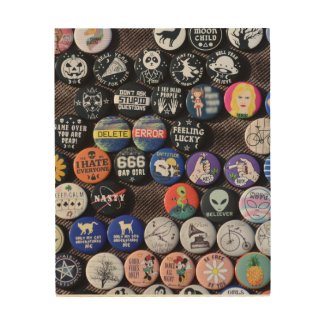 Colorful Vintage Retro Badge Collection