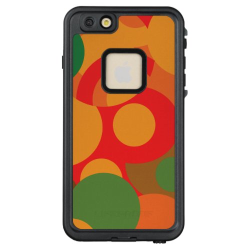 colorful vintage retro pattern LifeProof FRĒ iPhone 66s plus case