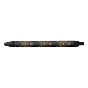 Colorful vintage turtle design pen