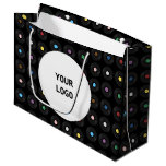 Colorful Vinyl Record classic  Large Gift Bag