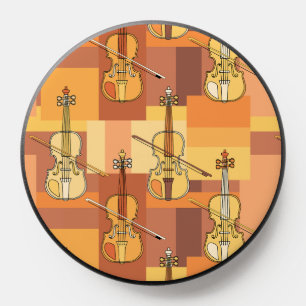 Colorful Violin Blocks PopSocket