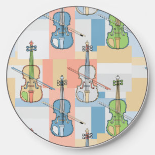 Colorful Violin Blocks Wireless Charger