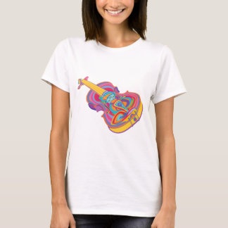 Colorful Violin T-Shirt