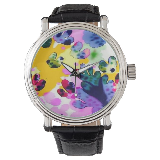 Colorful vivid design  watch (Front)
