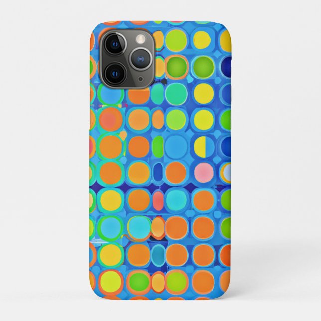 Colorful Vivid Elegance Stylish Pattern Case-Mate iPhone Case (Back)